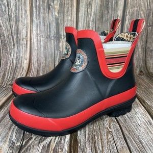 Pendleton Womens Heritage Crater Lake National Park Acadia Black Rainboot Size 5